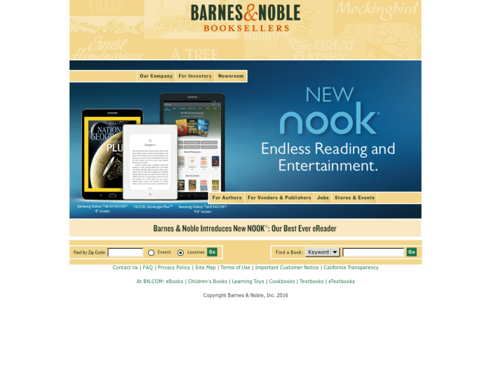 Barnesandnoble com launches small business section