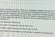 Bank one gets it