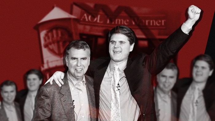 Aol and time warner to merge in blockbuster deal