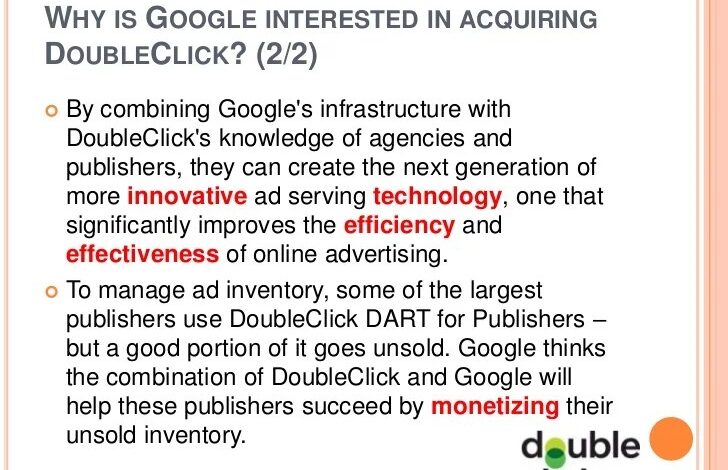 Has doubleclick gone far enough