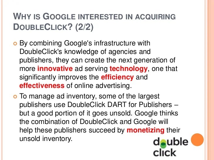 Has doubleclick gone far enough