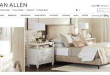 Ethan allen redecorates e commerce presence