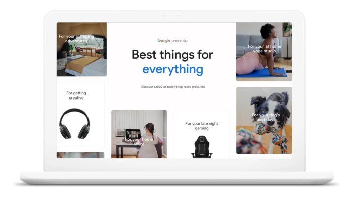 Uk shopping guide turns to google