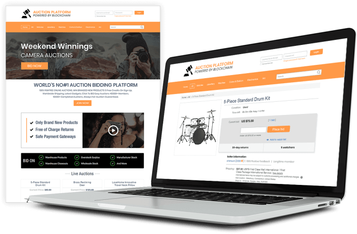 Ebiz launches linux into online auction arena