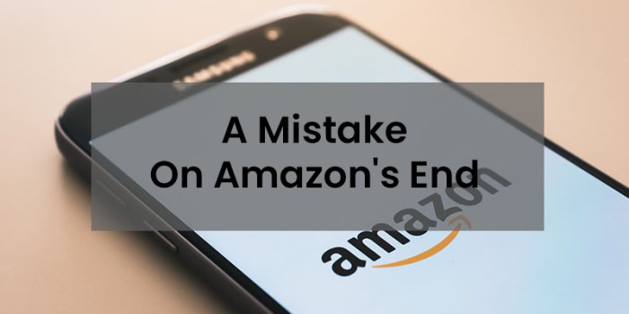 No more excuses for amazon