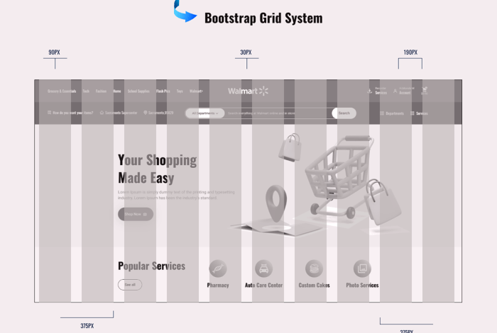 Wal mart launches revamped site