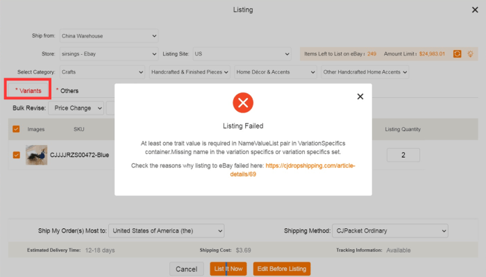 Auctionwatch defies ebay in listings dispute