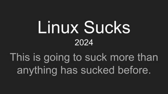 Will success spoil linux