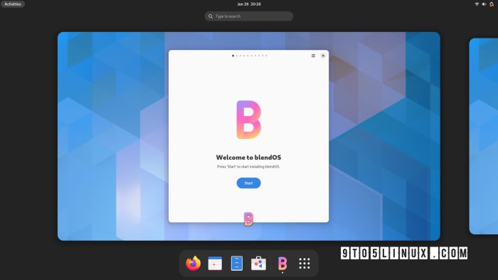 BlendOS 2023.01.26 Review Sun and inprise release java2 linux blend