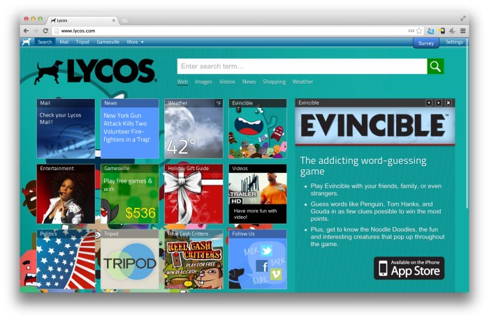 Lycos partners with the sportsmans guide