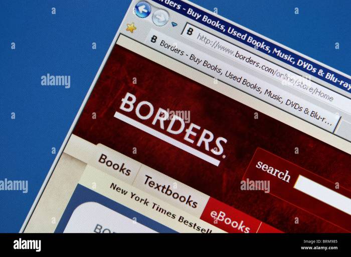 Borders com to make books on demand