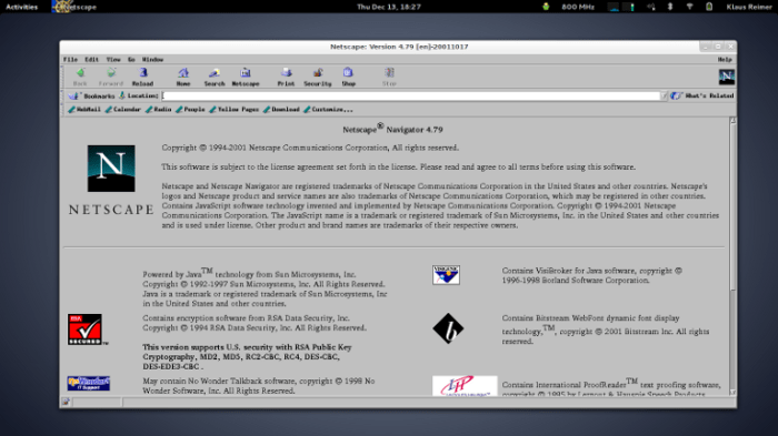 Netscape for linux gets e commerce security boost