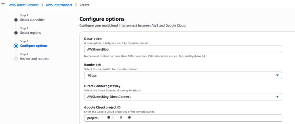 AWS Interconnect is now generally available, with a new option to simplify last-mile connectivity | Amazon Web Services