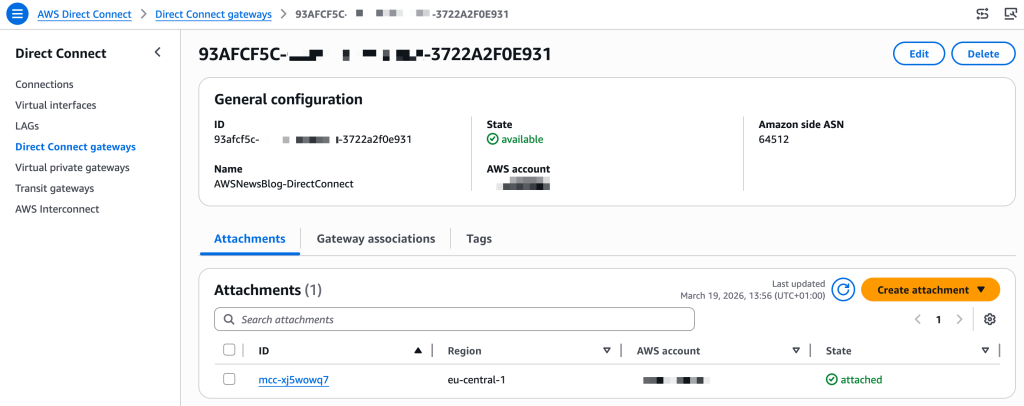 AWS Interconnect is now generally available, with a new option to simplify last-mile connectivity | Amazon Web Services